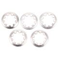 5 x Mini Momentary (On)Off(On) Toggle Switch Model Railway SPDT 12V,silver. 