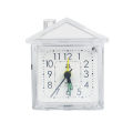 Crystal Body Mini Alarm Clock Analog. 