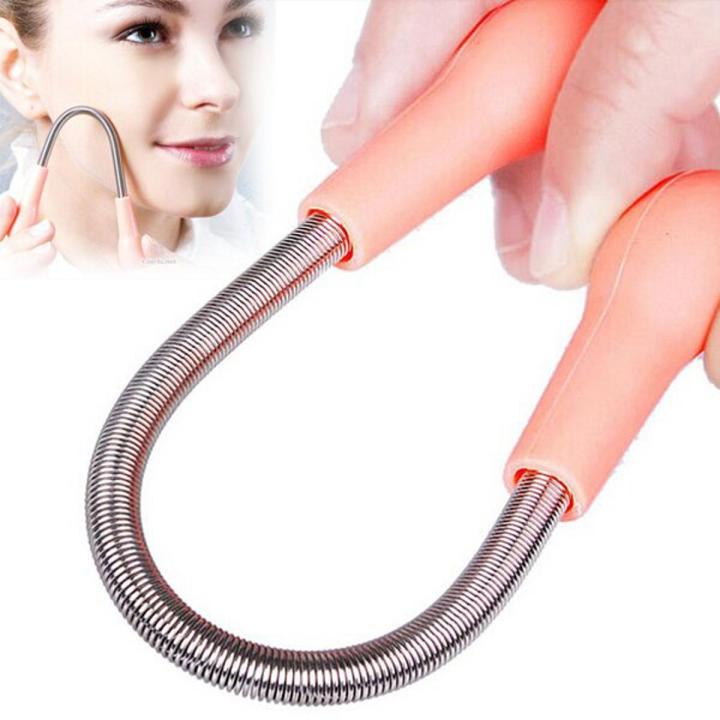 Facial Hair Remover Spring Threading Removal Epistick Epilator DIY Beauty Make up Tool