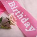 "Birthday Girl" Sash In Pink Color - Best For Girl's Birthday Party Wears. 