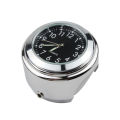 Motorcycle dustproof quartz clock aluminum alloy handlebar motorcycle luminous timetable universal car clock handlebar watch. 