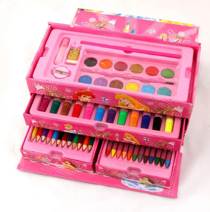 Art%20Box%20-%20Coloring%20Kit%20For%20Girls%2054Pcs%20Pack%20-%20Image%203