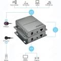 HDMI 60M KVM Extender HDMI USB extender over cat5e/6 1080P 4K USB HDMI KVM extender splitter with HDMI loop for mouse keyboard. 
