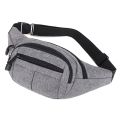 Men's Waist Bag Men Waterproof Sling Bag Fanny Pack Waist Bag Large Capacity Wear-resistant Hip Belt Cross body Shoulder Pouch Purse Man Chest Bag Side Bag with Headphone Jack. 