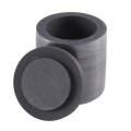 14ML Melting Furnace Crucible for Foundry Crucible for Forging Gold Testing Kit Graphite Crucibles with Cover Durable Easy to Use 3.5 X 3.5cm. 