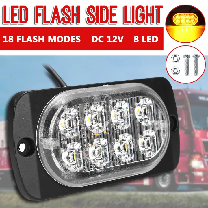 12V%20Waterproof%20Trailer%20Side%20Light%208%20LED%20Flash%20Truck%20Caravan%20Brake%20Indicator%20Lamp%20-%20Image%204