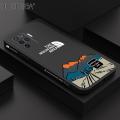 Hontinga for OPPO F19 Pro A94 Reno 5F Case Side Design Phone Cover Simple Elegant The Natural Moutain Area Cover Square Edge Pattern Liquid Silicone Trend Case. 
