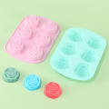 Rectangle Soap mold Functional Baking tool 6-cavity Baking mould tray Soap making mold Flexible silicone Silicone mold for Soap. 