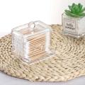 Cotton Buds Holder, Cotton Swabs Storage Box Acrylic. 