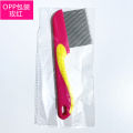 New Cat Comb Dog Comb Stainless-Steel Needle Pet Comb Flea Comb Seahorse Long Needle Double-Edged Fine-Toothed Comb Naked. 