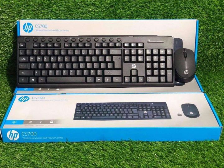 HP Wireless CS700 (High Copy) Keyboard Mouse Combo, Wireless Mouse, Keyboard 