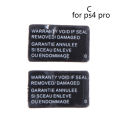 2pcs Host Seal Sticker Label for PS4 1000/1100 1200 for slim 2000 for ps4 pro. 