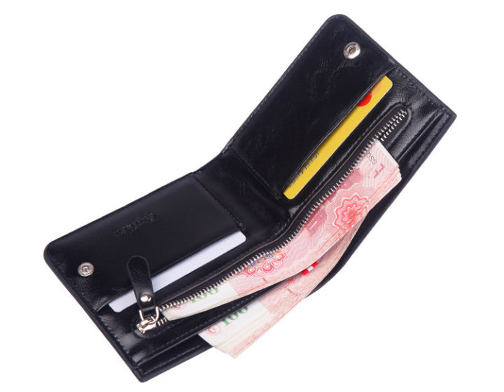 CarrKen's%20New%20Men's%20Wallet%20Retro%20European%20and%20American%20Horizontal%20Style%20Combination%20Leather%20Multi%20functional%20Zero%20Wallet%20-%20Image%204