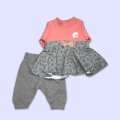 Imported Full Sleeves Baby Frock For Newborn (0 - 6months). 