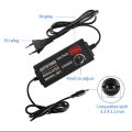 Universal AC to DC Adjustable Adapter 3V-24v 3A with Display Display, Voltage Regulated, Adaptive Power Supply. 