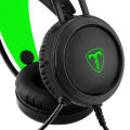 T-RGH202 Ural OD3.5 Stereo LED PC Computer Wired Gaming Headphone With Microphone. 