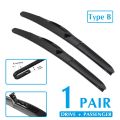 Aim Honda Civic Rebirth 2012-20116 WindScreen Hybird Wipers - 2 Pieces -. 
