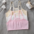 Girls underwear vest development period primary school students 9-12-15 years old girl cotton big children's bra sling tube top. 