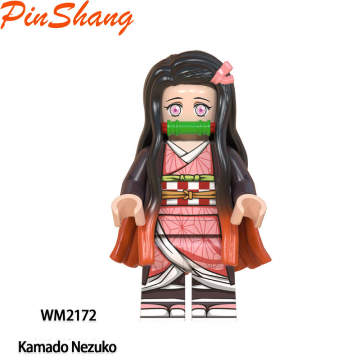 PinShang%20Demon%20Slayer%20Series%20Tanjiro%20Nezuko%20Inosuke%20Doll%20Building%20Blocks%20Plastic%20Children's%20Assembled%20Toy%20-%20Image%205