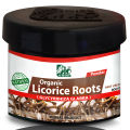 Mulethi Fine Powder Organic Licorice Roots. 