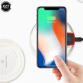 CCC Wireless Charger Ultra Thin Led Qi Wireless Charging Pad For Iphone XS X 8 Plus Samsung Huawei Mate 20 Pro Charger. 