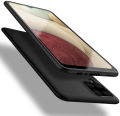 Samsung Galaxy A12 Black Soft Silicon Back Cover. 
