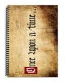 Notebook - A4 Size - Once Upon A Time - White. 