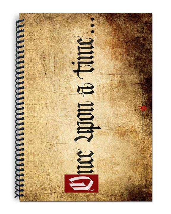 Notebook - A4 Size - Once Upon A Time - White