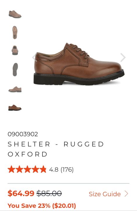 Shelter Dockers Rugged Oxford Shoes