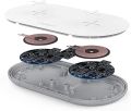 Cygnett TwoFold 20W Fast Dual Wireless Charger - White A R280 WIREELESS. 