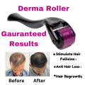 Derma Roller Professional Micro needling Roller for Face Beard Growth Hair Growth 0.5mm System Beauty Skin Therapy 0.5 Derma Roller With 540 Micro Needle Roller for Men and Women & Unisex. 
