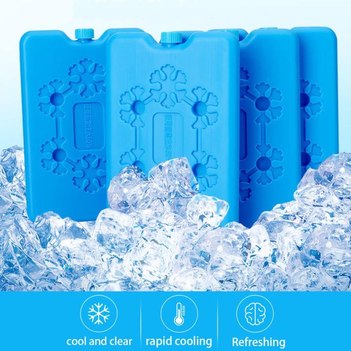 (Pack of 4)  Leak proof Gel bottle Ice pack bottle for ice box air coolers, refreezeable icepack, Cooling refrigerant, Travel