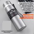 Sports 1000ml Stainless Steel Water Bottle for Men Women Kids | Thermos Flask | Reusable Leak-Proof Thermosteel for Home Office Gym Fridge Travelling (1 Liters). 