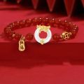 2024 Chinese Year of the ragon rats for Women Luy ed eaded Animal andmade rats Friendship lessing Jewelry ifts. 