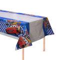 CARS THEME TABLE COVER - CARS TABLE COVER - 108 CM X 180 CM. 