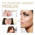 New Double Concealer Foundation Stick Moisturizing Coverage Contour Acne Long Lasting Brighten Waterproof Makeup Spots E8v2. 