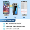 Jmary MW-15 2.4GHz Dual Wireless Microphone For Mobile Available in USB-C and iOS With Charging Case. 