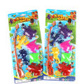 Windmill Toy Cute DIY PVC Kids Wind Spinner for Gifts. 