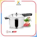 Alpha Pressure Cooker Stainless Steel Double bottom heavy weight cooker stainless steel cooker. 