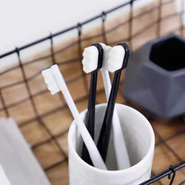 Ultra%20Fine%20Soft%20Toothbrush%20Nano%20Bristle%20Adult%20Tooth%20Brush%20Teeth%20Deep%20Cleaning%20Dental%20Oral%20Care%20Antibacterial%20Gum%20Health%20Hygiene%20Super%20Micro%20Toothbrushes%20For%20Sensitive%20Gums%20Fiber%20Thin%20Hair%20Whitening%20Superfine%20Thick%20Bristled%20Cleansing%20Handle%20Multicolour%20-%20Image%204