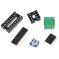【FOOT SOFA】LEI  LED chaser flowing water light ne555 module + cd4017 pcb board diy kit. 