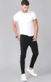 Jet Black Jeans for Men and Boys, Made with Fully Stretchable Imported Stuff - Stylish and Comfortable. 