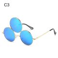 2022 New Third Eye Sunglasses Novel Chinese Style Erlang God Three Eyes Glasses Funny Party Halloween Cosplay Glasses Eyewear. 