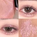 6 Colors Exquisite Eyeshadow Stick Flash Multi-use Eyeshadow Pencil Brightening Pearlescent Silkworm Pen Waterproof Glitter Makeup. 
