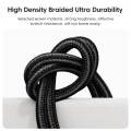 Aspor A153 240W LED Light Type-C to Type-C PD Fast Charging Cable Best for charging and data transfer cable – 1.8M | C to C Cable | 240W Cable | iphone Cable | Best for fast charging cable | Supported iPhone, Oppo, OnePlus, Samsung, apple, Huawei, others. 