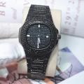 【Hannah Martin Store】Fashion Hip Hop Iced Out Watch for Men Women Top Brand Luxury Diamond Calendar Quartz Wristwatches Relogio Reloj Drop Shipping. 