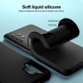 SAMSUNG A32 4G Black Soft Silicon Back Cover Case. 