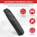 Car Leather Gear Handbrake Cover Shift Lever Cover for K2 A. 