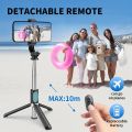 Capture every moment flawlessly with the | Wireless | Ris 3 in 1 | Selfie Stick | Tripod Stand | featuring an extendable design | built in light and Bluetooth remote | Perfect for iPhone | mobile streaming  and vlogging on the go | Daraz 11|11 | 12|12 sal. 