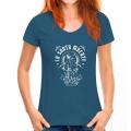 La Santa Muerte T Shirts Men Premium Cotton Vintage Tshirts Saint Death Goth Mexican Death Dead Mother Skull Tees Fitness. 